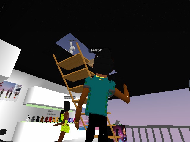 hanging out