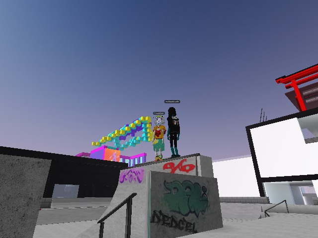Skatepark street art vibes