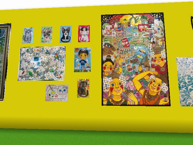 kyoko abe exhibition in ALL STAR Festival.