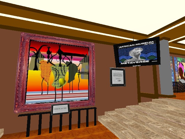 New Exhibits on the African Metaverse Museum 1st floor