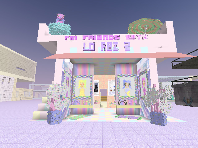 gonna check out yumikas stuff at Friends with LoRez 2