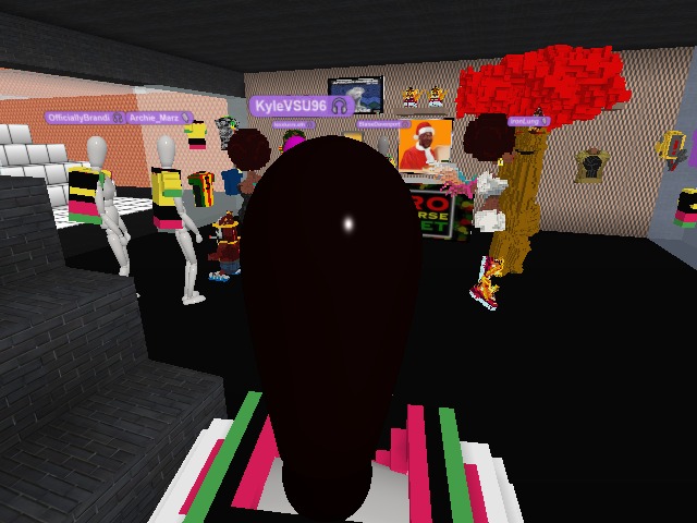 Metaverse World building training at the African Market!