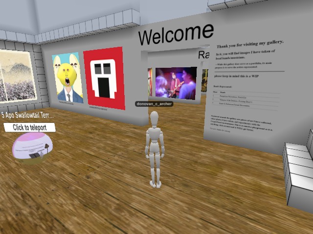 first portfolio space, built in jan '22