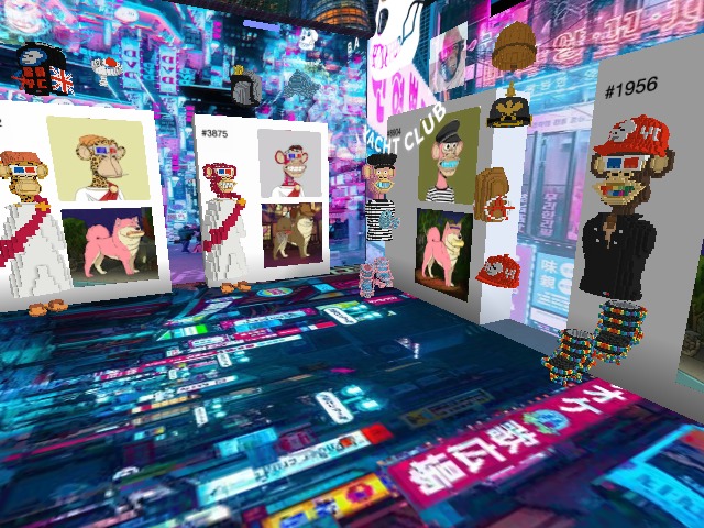 Nice to see some BAYC avatars in here.