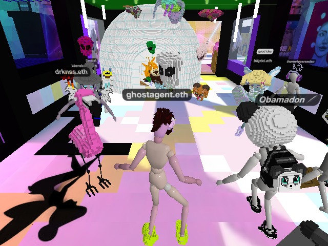 @wearevtalik streaming in the metaverse