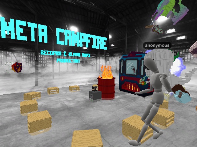 Meta Campfire in 20 min!
Free wearable, stories and party!