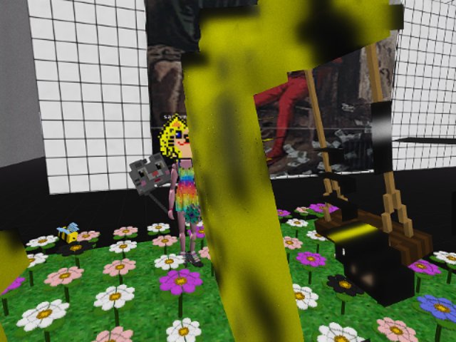 sandy teleported into me hihi #glitch