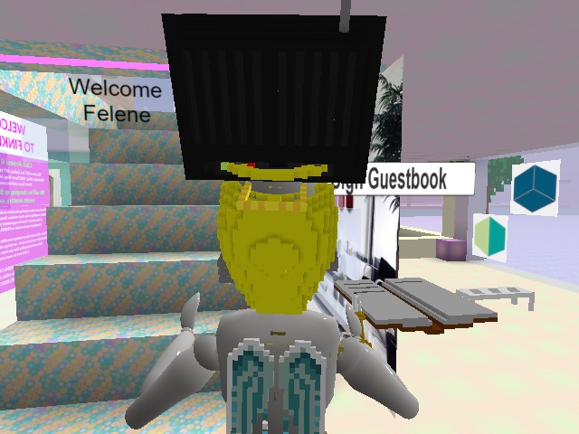 This personalized welcome is so cool!