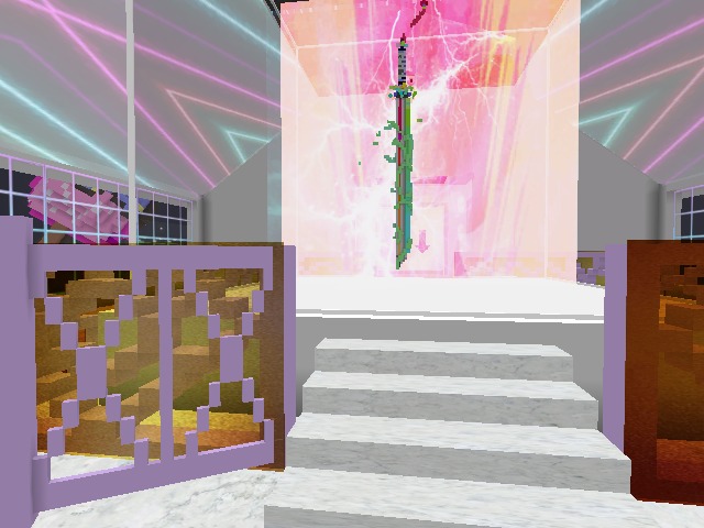 vibez cooking for an exhibition of community created voxels <3