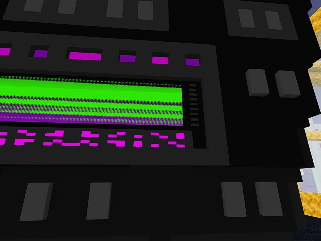 I think I am picking up a message in the glitch transmission