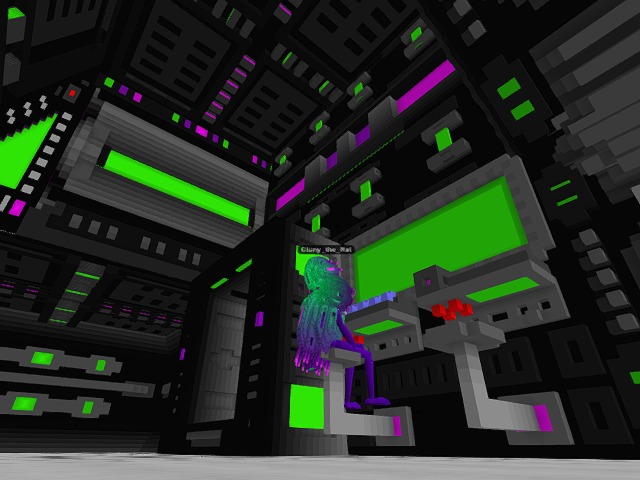 up to nefarious things in the not-so-secret lab
