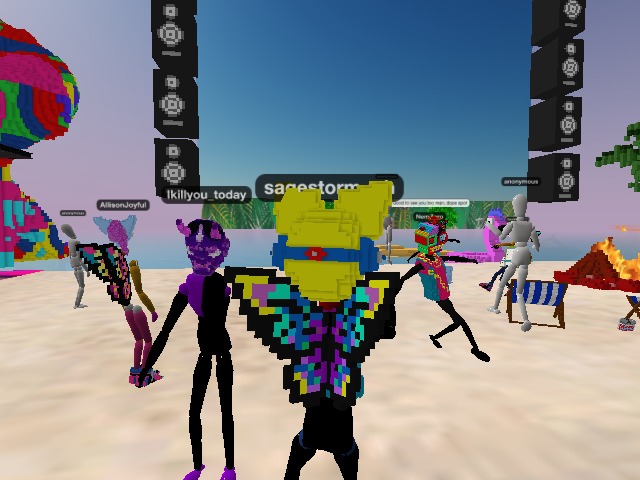 Ninjas take Cherub at the beach