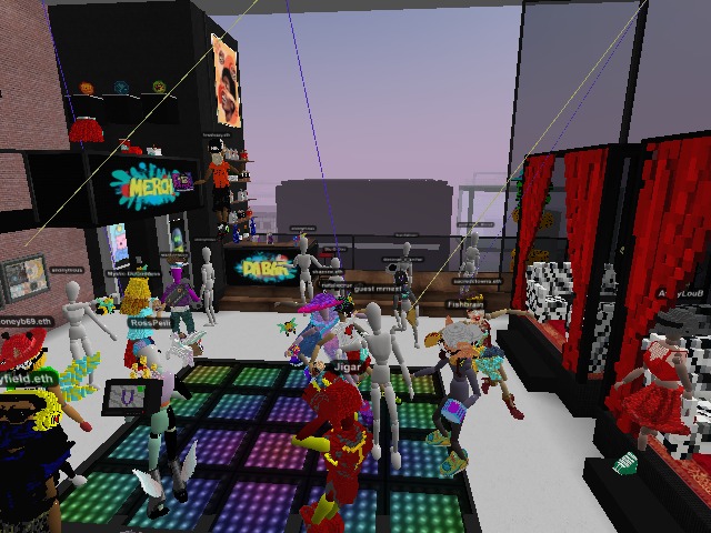 out here at the Digital Underground HQ! Partying in my own neighborhood! Big shoutout MoneyB, Digital Underground, Skazone and many of the homies :)