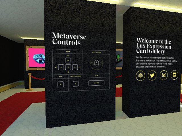 Some handy spawn-point controls for Cryptovoxel newcomers.