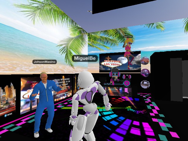In the metaverse getting down!!!
