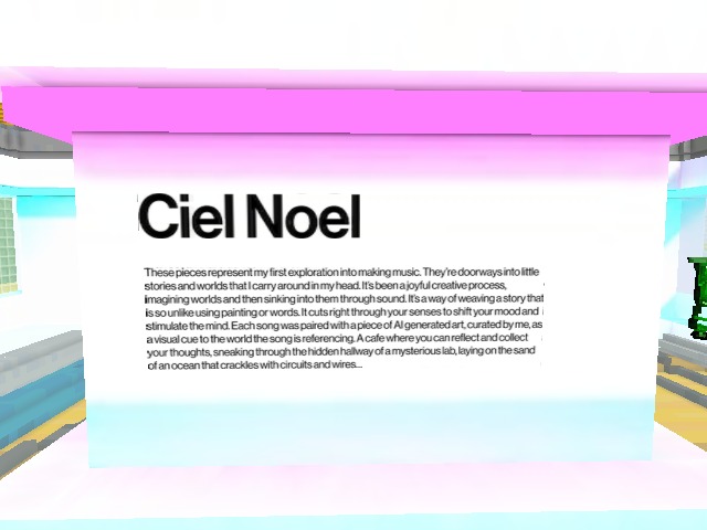 Artist Statement Ciel Noel