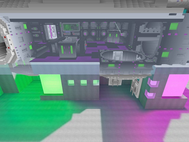 not so secret lair with the mood lighting