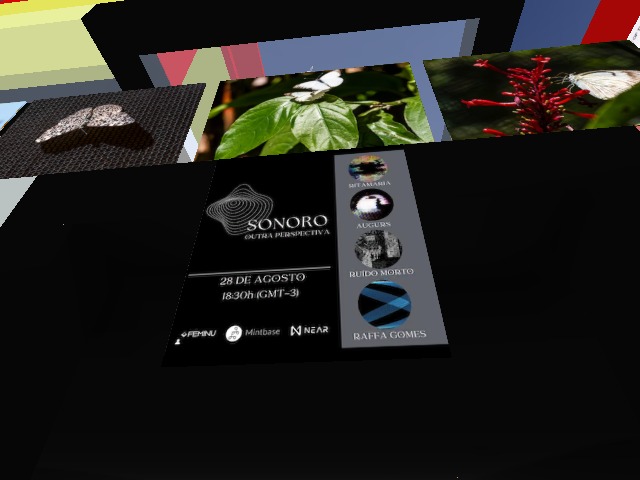 come to the party and visit SONORO, the sount art exhibition