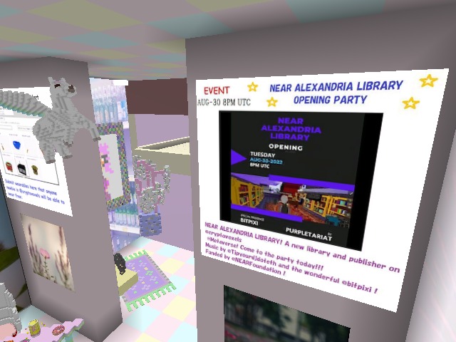 NEAR ALEXANDRIA LIBRARY! Come to the party today!