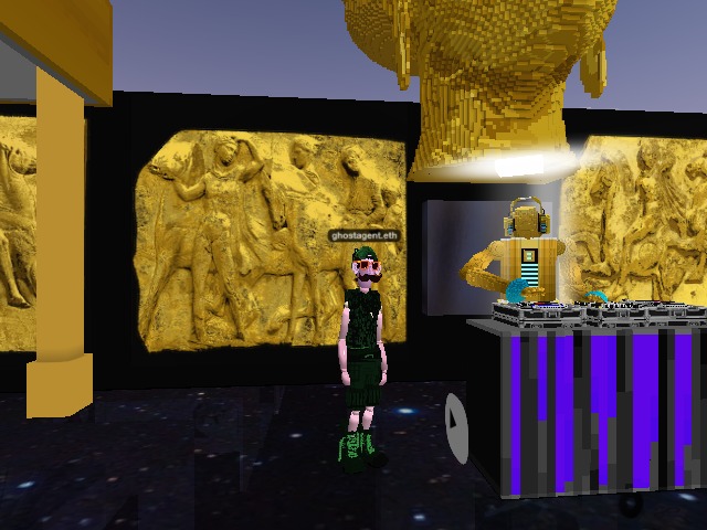 Solid Gold DJing right there