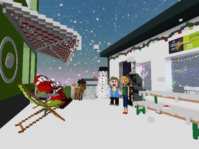 Merry Christmas from the LIMESODA Office a.k.a. Winter Wonderland 🎅☃