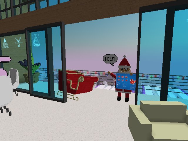 Can you help Santa get his sleigh ready for Christmas?