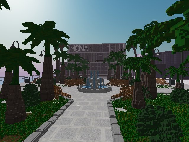 M0NA park and second gallery shaping up!
