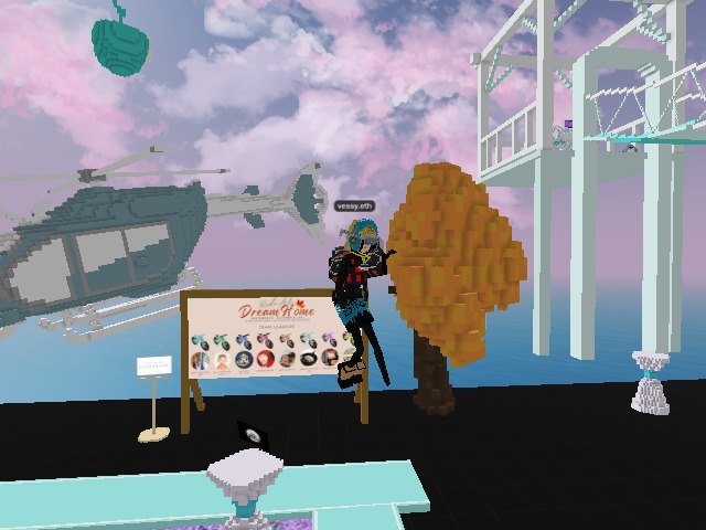 What's Happenin In Voxels?! Dream Home Let's RIDE.....Who wants to ride with me? DM me your wallet...Wanna drop you a red nft bike!