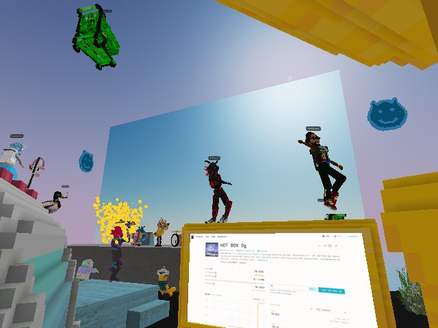 @XTincT_Official is PERFORMING LIVE at the @juiceBoxETH parcel in @cryptovoxels
#xtinct #juicebox @XCOIN $XCOIN