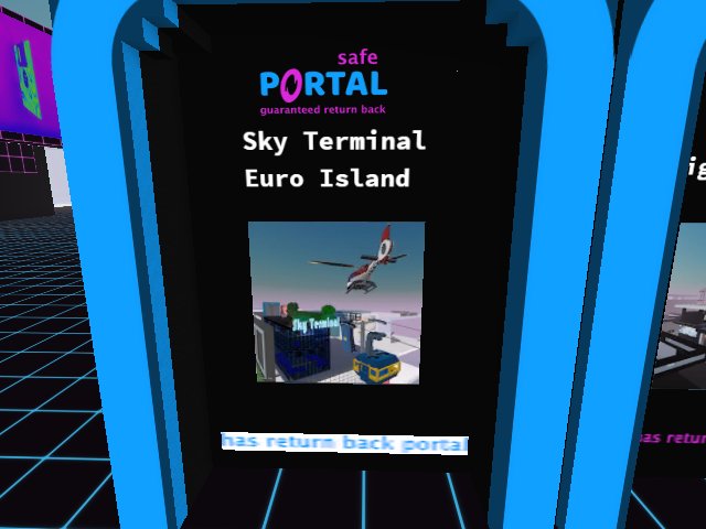 safePortal to Sky Terminal now a full service return trip! Thanx to @powersurge ...Tokyo Station Soon! Wizardx Tower too! Bronx, Ceres and Proton? Maybe!
