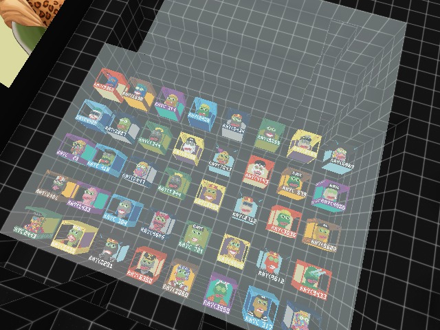 New see thru floor storage idea