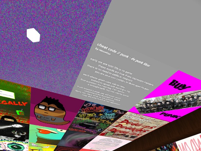 Punk book display