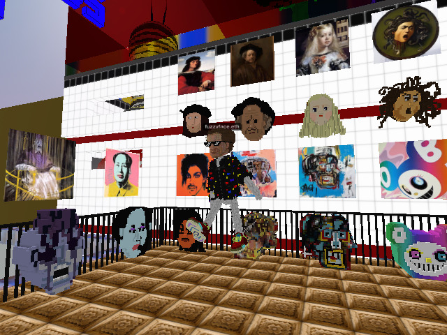 basically art history taken to the metaverse