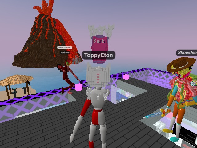Dance party on the roof!