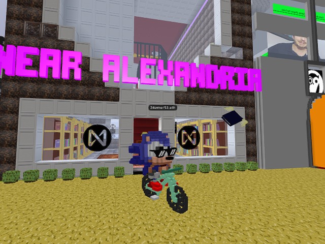 Sonic's has a green bike too now :)