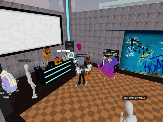 Join us for MMD free wearables and good music from web3 :D