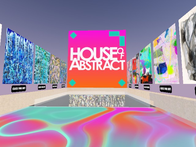 House Of Abstract Metaverse Exhibition! Tonight!