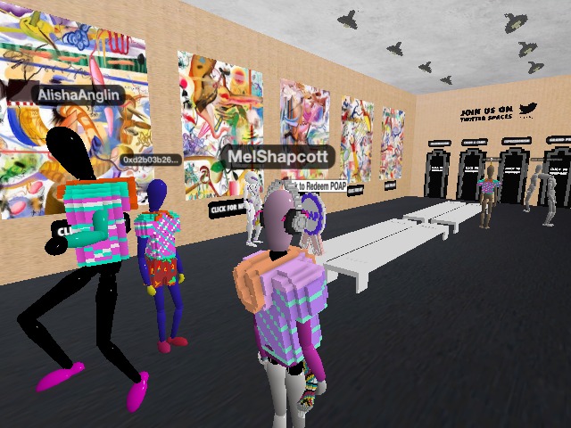Exhibition Opening gathering now!