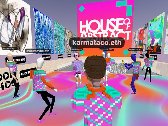 Abstract dance party! Happy Friday!