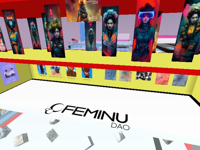 Come to FEMINU DAO Gallery