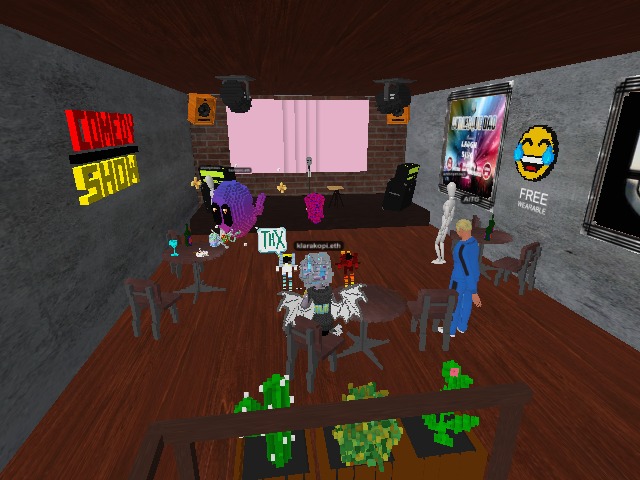 Starting now! Comedy show :D