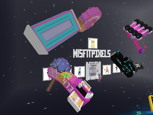 Misfit pixels room :D