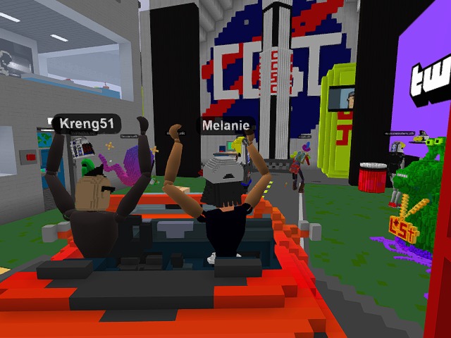 Celebrating the launch!