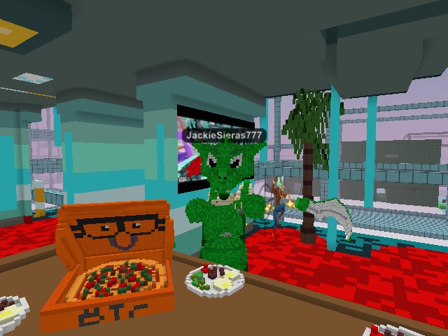 BTC pizza lunch time!!