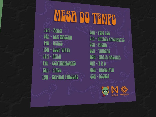 LINE UP - now RAFAEL NASCIMENTO