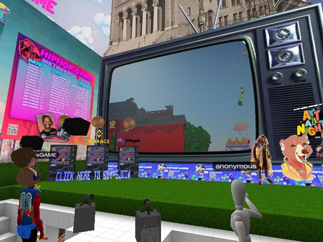 Flex Matthews & Mental Stamina Perform in HIPHOP.GAME Metaverse