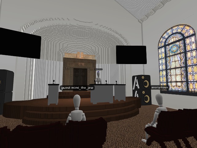 First ever Metaverse Rosh Hashana services! Feel free to stop by and check it out!
