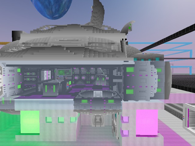 a blue moon rising over the Not So Secret Lair - it is a good omen