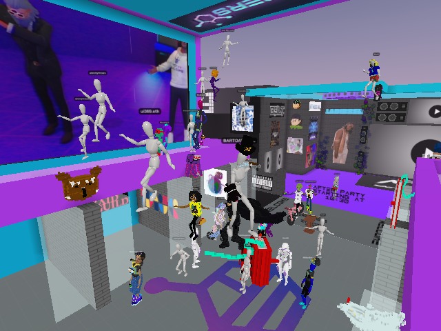 parties poppin at metabuilders