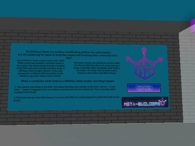 8hrs left to Yeet into the Meta-Builders DAO.